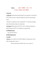 Địa lý lớp 9 - GIAO THÔNG VẬN TẢI VÀ BƯU CHÍNH VIỄN THÔNG doc