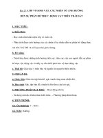 Địa lý lớp 6 - LỚP VỎ SINH VẬT - CÁC NHÂN TỐ ẢNH HƯỞNG ĐẾN SỰ PHÂN BỐ THỰC, ĐỘNG VẬT TRÊN TRÁI ĐẤT pot