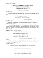 Đê thi học sinh giỏi lớp 4,5