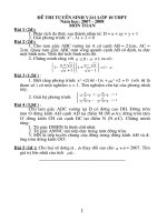 de thi vao 10 tinh Thanh Hoa 07-08