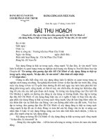 Bài thu hoạch học tập và làm theo tấm gương đạo đức Hồ Chí Minh về xây dựng Đảng ta thực sự trong sạch, vững mạnh...