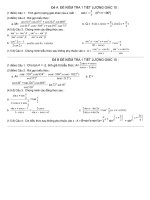 Kiểm tra 1 tiết lượng giác 10