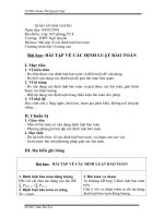 bài tập về các định luật bảo toàn