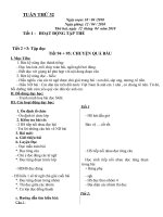 Giáo án lớp 2 tuần 32 đủ các môn.