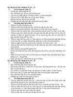 kế hoạch tuần cá nhân