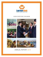 annualreport 2010 ngân hàng liên việt lien viet bank now everyone can bank