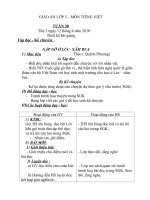 GA TUẦN 30 LỚP 3 TIẾNG VIỆT