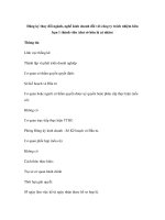 Đăng ký thay đổi ngành, nghề kinh doanh đối với công ty trách nhiệm hữu hạn 1 thành viên (chủ sở hữu là cá nhân) docx