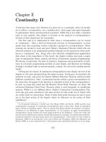 Real Analysis with Economic Applications - Chapter E potx