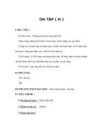 Giáo án Công nghệ lớp 6 - ÔN TẬP ( tt ) pdf