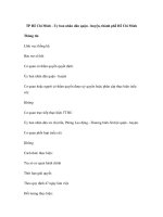 Trợ cấp xã hội thường xuyên cho đối tượng bảo trợ xã hội (đối với người bị nhiễm HIV/AIDS không còn khả năng lao động, thuộc hộ gia đình nghèo). ppt