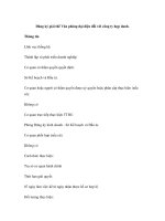 Đăng ký giải thể Văn phòng đại diện đối với công ty hợp danh doc