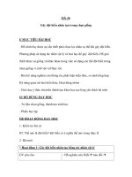 Sinh học 9 - Tiết 36: Gây đột biến nhân tạo trong chọn giống ppt