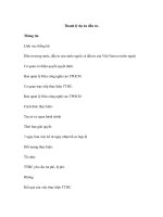 Thanh lý dự án đầu tư ppt