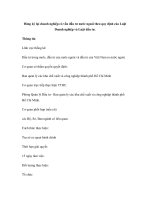 Đăng ký lại doanh nghiệp có vốn đầu tư nước ngoài theo quy định của Luật Doanh nghiệp và Luật đầu tư pps