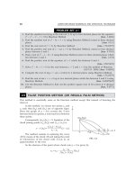 A textbook of Computer Based Numerical and Statiscal Techniques part 7 potx
