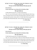 Đề thi Văn hay, Chữ đẹp L4 (09-10)