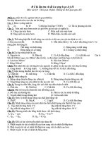 Đề thi kỳII vật lý8