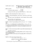 Thư sức trước kỳ thi