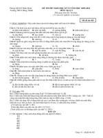 Đề thi HK2 09-10 tham khảo Lý 9_4