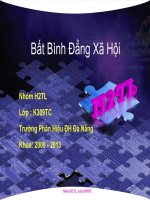 Bất Bình Đẳng Xã Hội pdf