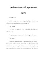 Thuốc điều chỉnh rối loạn tiêu hoá (Kỳ 7) ppsx