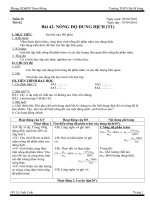 Bài 42. Nồng độ dung dịch(t1)
