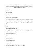 Kiểm tra chất lượng an toàn kỹ thuật và bảo vệ môi trường loại ô tô khách từ 10 ghế đến 24 ghế (kể cả lái xe) ppsx