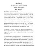 Bao thanh thiên - Hồi 1