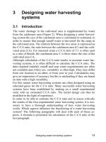 Water harvesting and soil moisture retention - chapter 3,4 ppsx