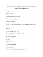 Đăng ký thay đổi người đại diện theo pháp luật của doanh nghiệp đối với Công ty TNHH 2 thành viên trở lên pps