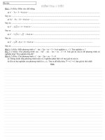 Kiem tra 1 tiet Chuong IV Dai so 9