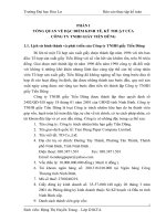 báo cáo kế toán về tiền lương tai công ty giấy vở tiến dũng