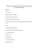 Tuyển chọn, xét chọn tổ chức, cá nhân chủ trì thực hiện nhiệm vụ khoa học và công nghệ cấp thành phố potx