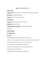 Giáo án địa lý 7 - Bài: ÔN TẬP CHƯƠNG II – V potx