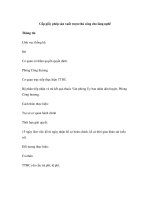 Cấp giấy phép sản xuất rượu thủ công cho làng nghề doc