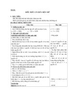 Biểu thức chứa 1 chữ