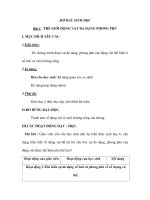 Sinh học 7 - THẾ GIỚI DỘNG VẬT ĐA DẠNG PHONG PHÚ pptx