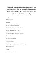 Chấp thuận đề nghị của Doanh nghiệp ngừng xe khai thác vận tải khách bằng ôtô theo tuyến cố định nội tỉnh, tuyến vận tải khách cố định liền kề và các tuyến liên tỉnh có cự ly từ 1000 Km trở xuống pot