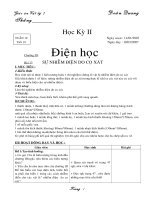 Giáo án Vật lí 7 (HK II)