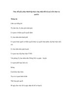 Thay đổi giấy phép thành lập hoặc công nhận điều lệ quỹ (nếu được ủy quyền) ppt
