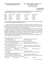 De thi thu DH-CD (2009-2010) lan 1 ma 357