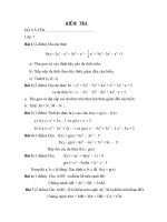 Đề LT + ĐA toán 7