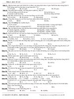 Trắc nghiệm hóa học vô cơ docx