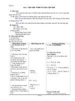 GIÁO ÁN SỐ HỌC LỚP 6