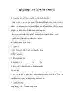 Giáo án Sinh 7 - THỰC HÀNH: MỔ VÀ QUAN SÁT TÔM SÔNG pdf