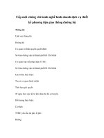 Cấp mới chứng chỉ hành nghề kinh doanh dịch vụ thiết kế phương tiện giao thông đường bộ ppsx