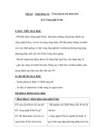 Sinh học 9 - Tiết 32: CHƯƠNG VI: ỨNG DỤNG DI TRUYỀN BÀI - Công nghệ tế bào potx