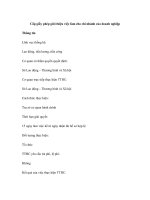 Cấp giấy phép giới thiệu việc làm cho chi nhánh của doanh nghiệp docx