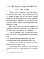 thiết kế tổng hộp hệ điện cơ cho thang máy, chương 4 potx